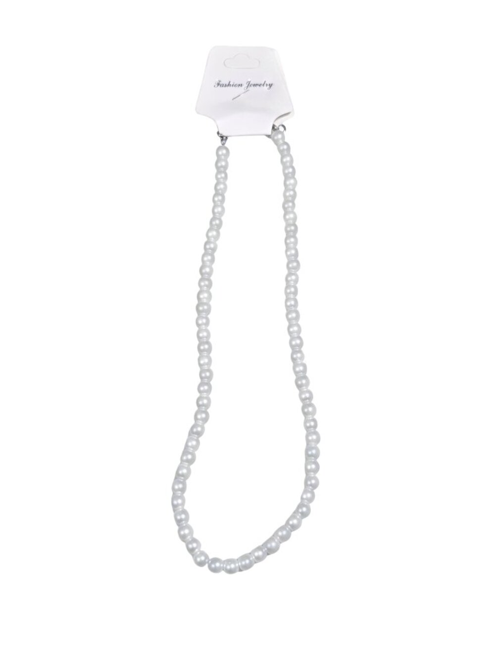 3/$20 NWT Classic Faux Pearl Strand Necklace Elegant Timeless Lustrous White 16"